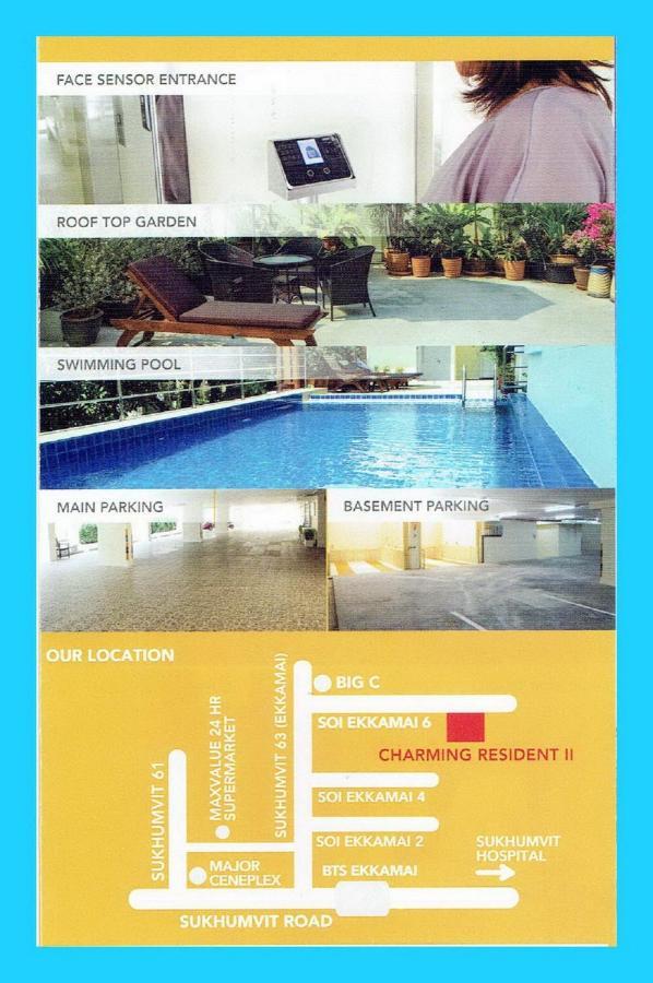 Charming Resident At Ekkamai From Studio Unit Up To 2 Bedroom Apartment Bangkok Eksteriør billede